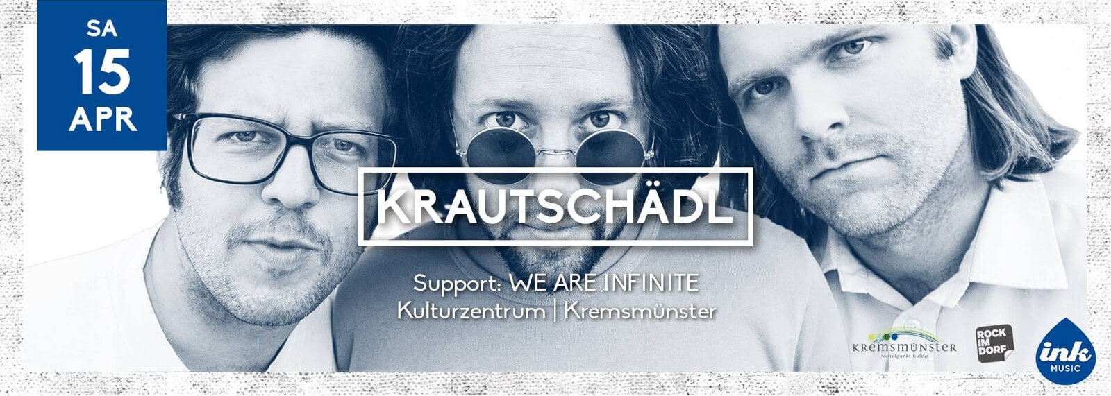 Plakat Rock'in'K mit Krautschädl